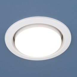 Встраиваемый светильник круглый WH (в комплекте 10 шт.) Elektrostandard 1035 GX53