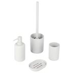 Мыльница Swensa Swanny Granit5 SWP-8024LGR-04 пластик цвет светло-серый
