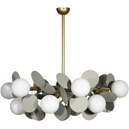 Потолочная люстра светодиодная 10008/12 Loft It MATISSE Grey шарики