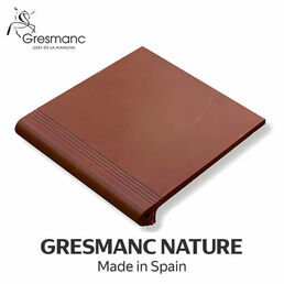 Ступень клинкерная фронтальная Gresmanc Nature Peldano Fiorentino, 31х33 см, Испания