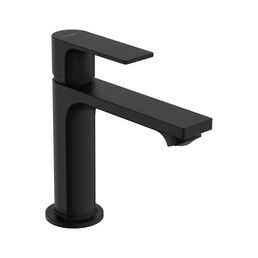 Смеситель Hansgrohe Rebris E 110 72557670 для раковины, со сливным гарнитуром, черный матовый