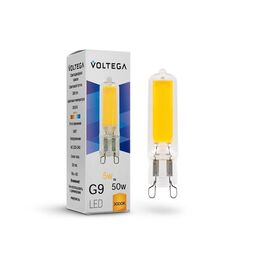 Светодиодная лампа Voltega Simple Capsule 5W 3000K G9 (7181)