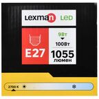 Лампа светодиодная Lexman Milky E27 220 В 9 Вт шар большой 1055 лм цвет белый