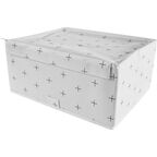 Короб для хранения Spaceo 36x16.5x28 см полиэстер цвет белый