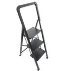 Стремянка стальная Zalger 3 ступени, максимальная нагрузка 150 кг