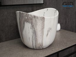 Раковина Gid Creativo Mnc9303 накладная 36х36 под камень