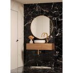 Глазурованный керамогранит Arcadia Ceramica Torino Black High Gloss 60x120 см 1.44 м² глянцевый цвет черный