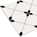 Керамогранит LB Ceramics Play 30x30x0.7 см 1.35 м² матовый цвет черно-белый