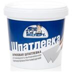 Шпатлевка Эксперт акриловая финишная, белый, 1.6 кг
