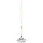 Грабли веерные Fiskars Plantic Pro 22 зуба 173 см сталь с черенком