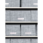 Ящик с отделениями Casy Home For Professionals 50x32x18см, серебряный