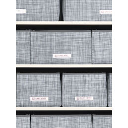 Ящик с отделениями Casy Home For Professionals 50x32x18см, серебряный
