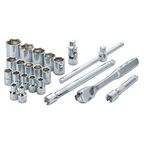 Набор торцевых головок DEWALT, 22 шт., DWMT19241-1