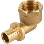 Угол комбинированный 90° Ростерм 1/2"x16 мм ВР латунь