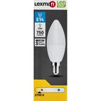 Лампа светодиодная Lexman E14 175-250 В 7 Вт свеча 750 лм теплый белый цвет света