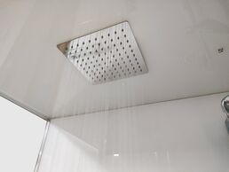 Душевая кабина Acquazzone Bogema 90x90, стекло прозрачное, профиль хром