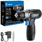 Дрель-шуруповерт аккумуляторная Deko ZKCD12 084-1008, 12 В Li-ion 1.5 Ач