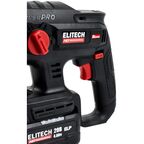 Перфоратор аккумуляторный бесщеточный SDS-plus Elitech HD CRH2022SL, 20 В Li-Ion 4 Ач, 2.3 Дж