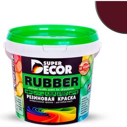 Резиновая краска SUPER DECOR №13 Гранат 4630024701070