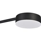 Люстра потолочная светодиодная Arte Lamp Taygeta с пультом управления 15 м² регулируемый белый свет цвет черный