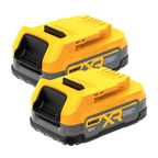 Аккумуляторный набор DEWALT DCK2050E2T, 18 В: дрель-шуруповерт DCD805 + шуруповерт DCF850, с 2 АКБ 1.7 Ач и ЗУ, в кейсе TSTAK