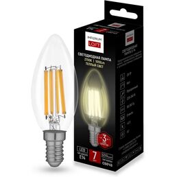 Светодиодная лампа E14 Candles мощность 7W 2700K ImperiumLoft Lf-254