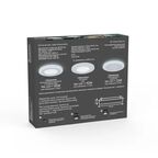 Светильник встраиваемый Gauss Backlight BL117 круглый 6 и 3 Вт свет холодный белый