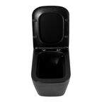 Унитаз подвесной BelBagno Ardente-C BB3202CHR-MB черный матовый, без сиденья
