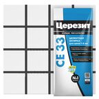 Затирка цементная Церезит CE 33 Comfort цвет графит 2 кг