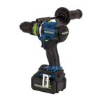 Дрель-шуруповерт аккумуляторная ударная бесщеточная Rockfield RF2094BK, 20 В Li-ion 4 Ач