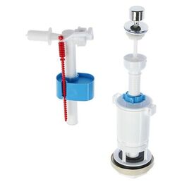 Комплект арматуры АНИ Пласт WC4050М однорежимная, 1/2", боковая