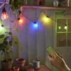 Гирлянда светодиодная уличная Inspire Minta IP44 цвет черный
