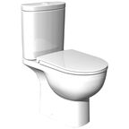 Унитаз напольный с бачком Kerama Marazzi Buongiorno Pro BG.Pro.wc.01 с сиденьем микролифт, белый