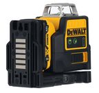 Аккумуляторный лазерный нивелир DEWALT DCE0811D1G, 12 В, зеленый луч, 35 м, с АКБ 2 Ач и ЗУ, в кейсе TSTAK (DCE0811D1G-QW)