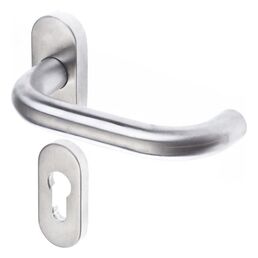 Гарнитур для профильных дверей Doorlock DL 038UR/F PZ U-form Rt 73306