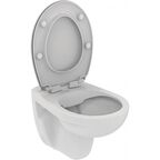 Безободковый подвесной унитаз Ideal Standard EUROVIT K881201 с сиденьем