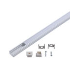Профиль для ленты LED Gauss врезной гл 12mm - 2m