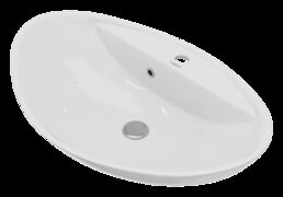Накладная раковина Brevita Гамма 60 см 4630055550494 белая
