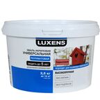 Эмаль Luxens акриловая полуматовая цвет коралловый 2.5 кг