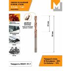 Сверло по металлу 3,5 мм - 1 шт. твердосплавное машзавод 1