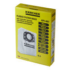 Мешок для пылесоса Karcher (2.863-006.0) 30 л к моделям WD 4/5/6 флис (4 шт.)