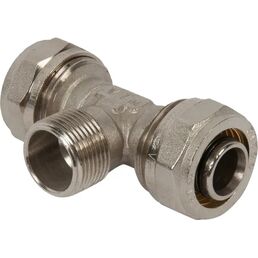 Тройник комбинированный Valtec 26x3/4"x26 мм НР латунь VTM.333