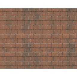 Плитка тротуарная Классико 2П Терракота Extra 1150x920x40 мм цвет терракота