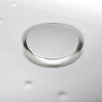Душевая кабина AvaCan 110x110 EM2011LED стекло узорчатое, профиль хром