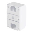 Щит распределительный навесной EKF PROxima КМПН 1/4 пластиковый IP20 130х90х65 мм 4 модуля белая