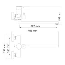 Смеситель WasserKRAFT Main 4103 для раковины