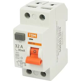 УЗО Tdm Electric ВД1-63 2P 32 A 30 мА 4.5 кА AC SQ0203-0010