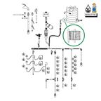 Штуцер для бочки Boutte 1/2" наружная резьба