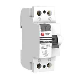УЗО EKF Proxima 2P 40 А 100 мА 4.5 кА