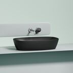 Раковина накладная Ceramica Nova Element 60 см CN6049MB черная матовая